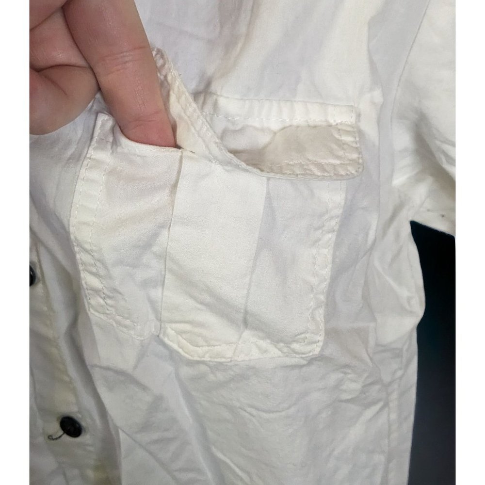 Millenium Lace Shoulder Button Up - Picture 9 of 12